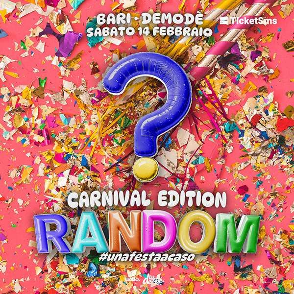 Random - Una festa a caso Demode Club