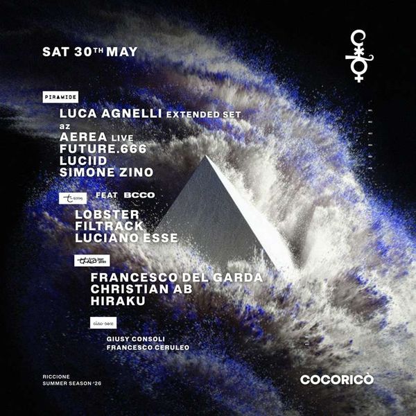 Luca Agnelli Invites  Francesco del Garda - Christian Ab BCCO Cocoricò