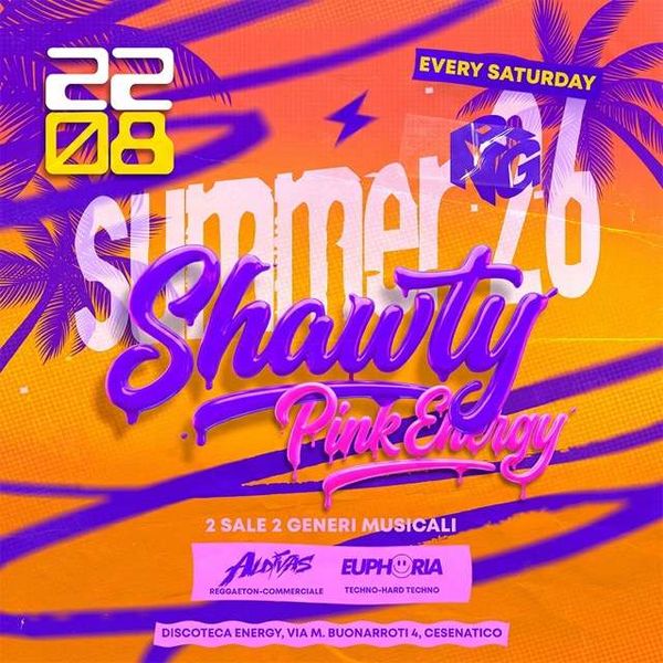 Shawty - Pink Energy vol. 5 Discoteca NRG / Club Paradiso Cesenatico