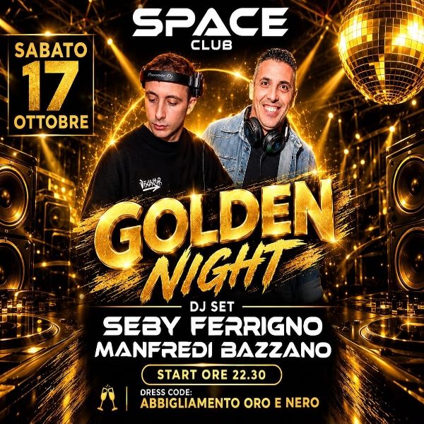 Golden Night  Space Club Palermo
