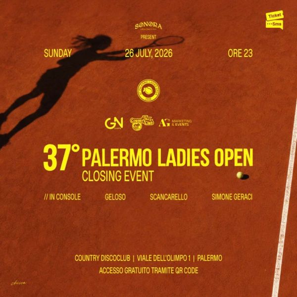 37° Palermo Ladies Open - Closing Event Country DiscoClub