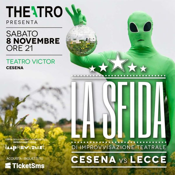 Cesena Vs Lecce: Sfida di improvvisazione teatrale Teatro Victor