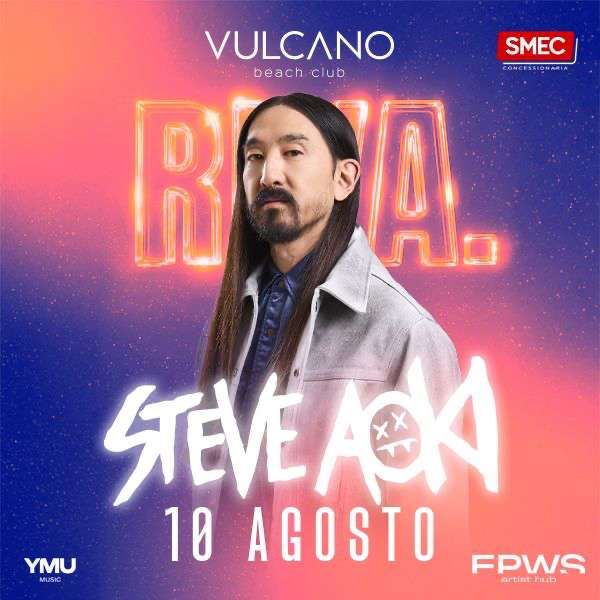 R I V A - Steve Aoki  Vulcano Beach Club