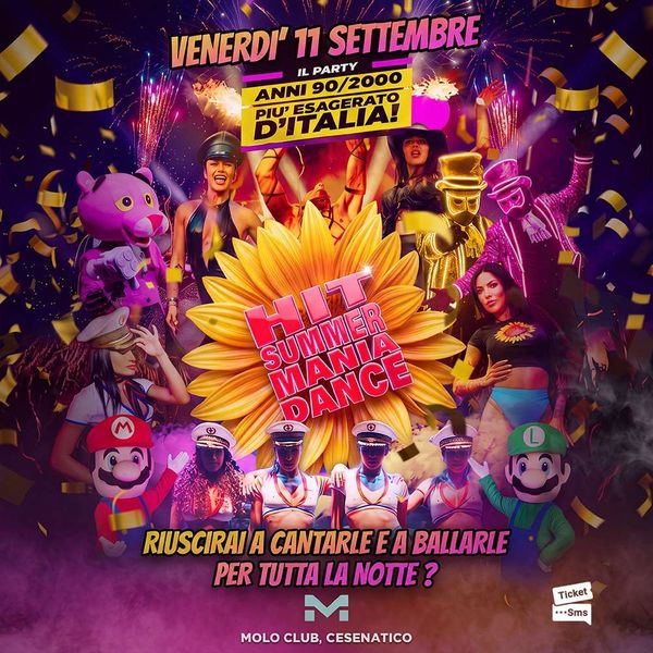 Hit Summer Mania Dance Molo Club Cesenatico