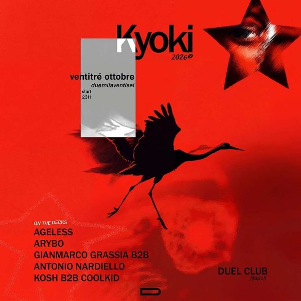 Kyoki with Ageless // Gianmarco Grassia B2B Antonio Nardiello // Kosh B2B Coolkid Duel Club Pozzuoli