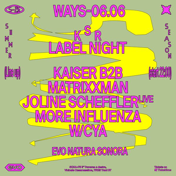 Ways x Evo - KSR Label Night EVO - Natura Sonora