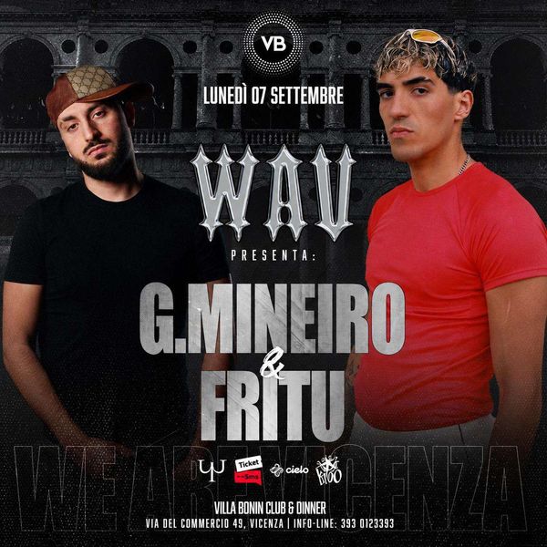 Wav - La studentesca di Vicenza - G. Mineiro & Fritu VILLA BONIN Club & Dinner vicenza
