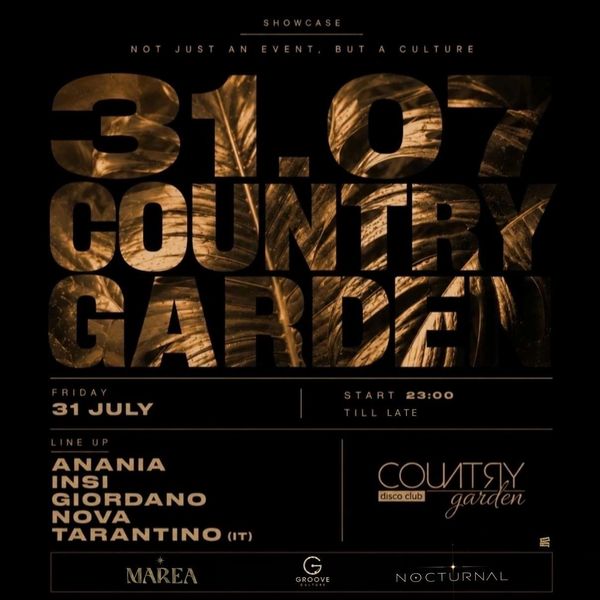 Marea - Groove Culture - Nocturnal  Country DiscoClub