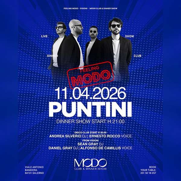 Feeling Modo Modo Club & Dinner show
