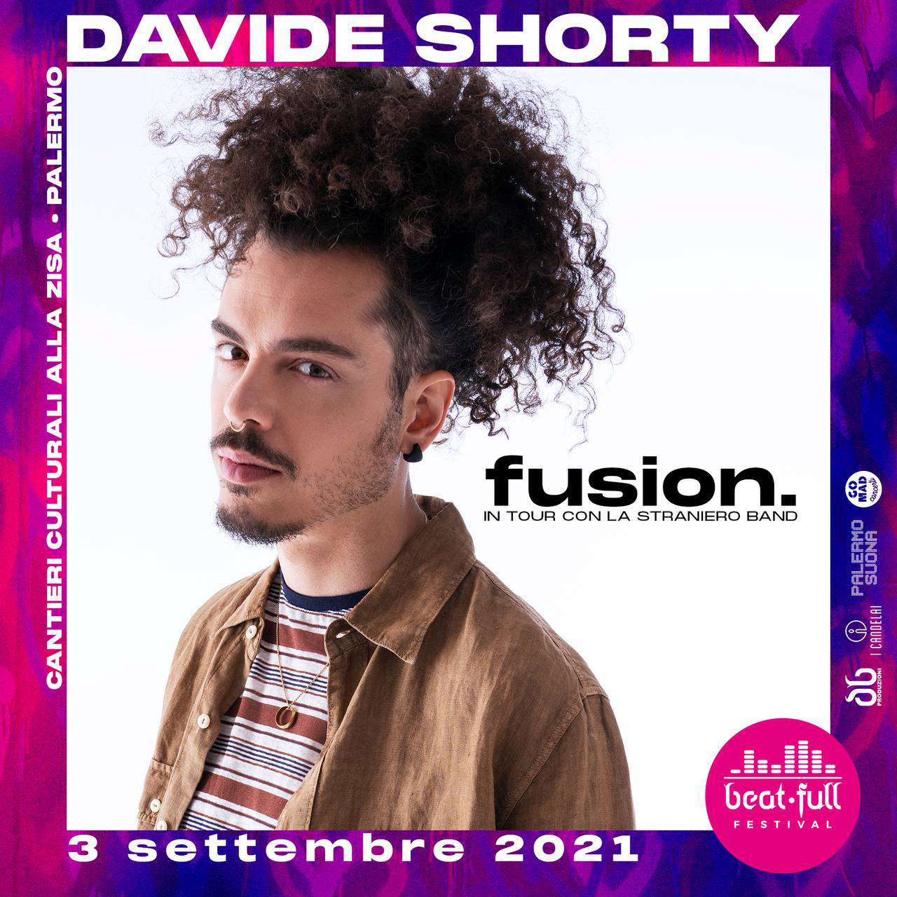 BEAT FULL FESTIVAL 2021 - Davide Shorty + Nicolò Carnesi Cantieri Culturali alla Zisa