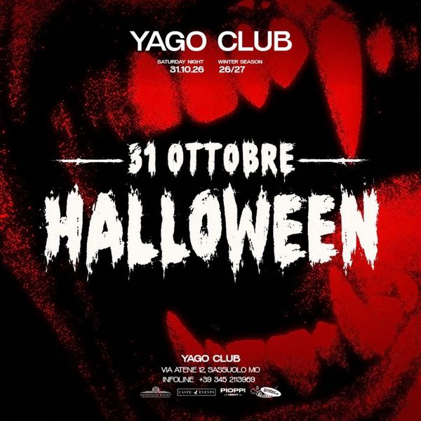 Halloween Yago Sassuolo