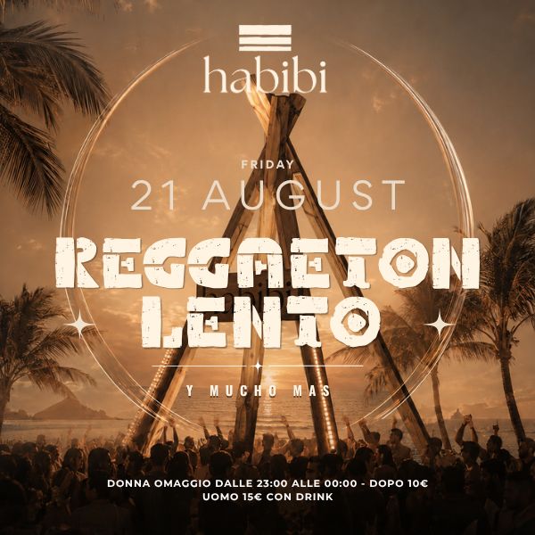Reggaeton Lento Y Mucho Mas Habibi Campofelice di Roccella