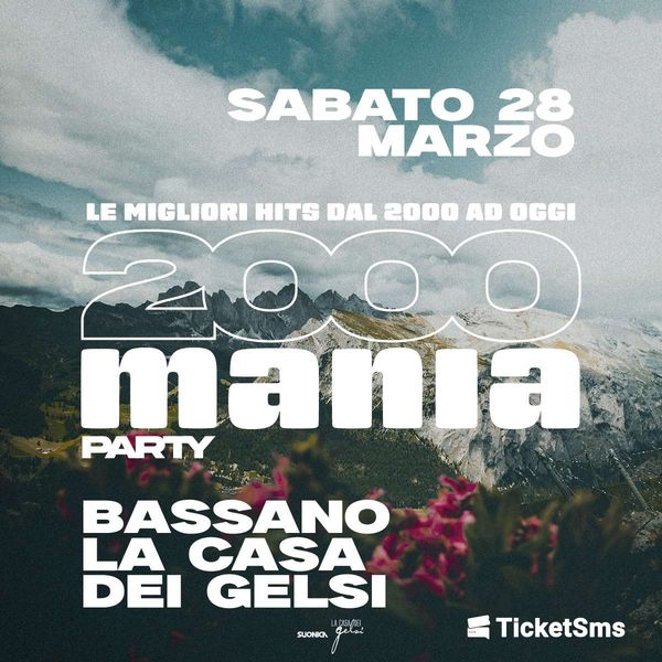 2000 Mania Party  La Casa dei Gelsi