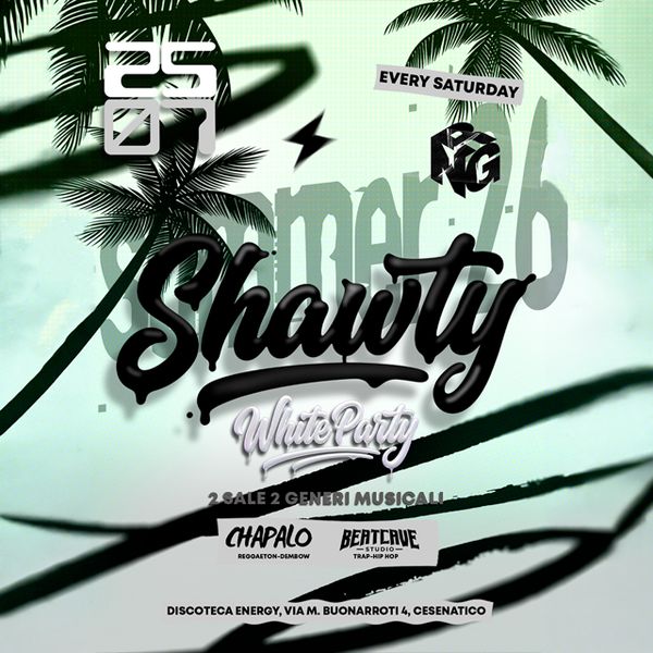 Shawty - White Party Discoteca NRG / Club Paradiso Cesenatico