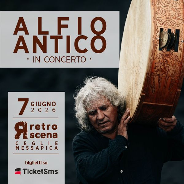 Alfio Antico in concerto Retroscena
