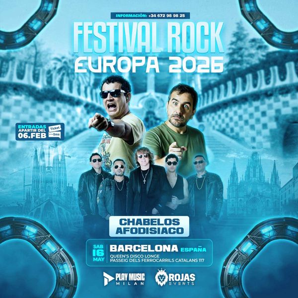 Festival Rock Europa 2026 - Barcelona Queen’s Disco