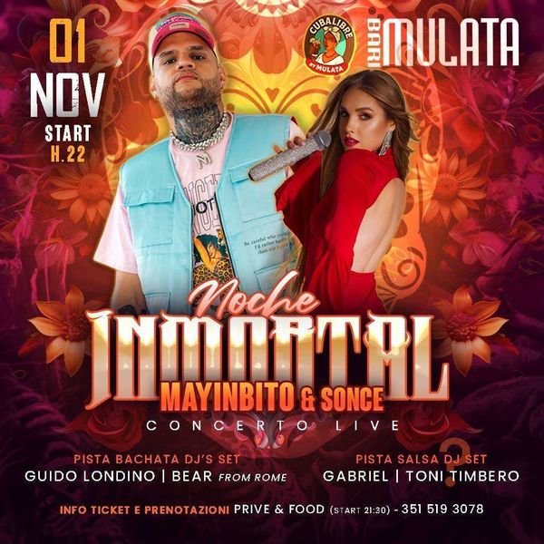  Maynbito - Sonce Live a Bari en Mulata  Mulata