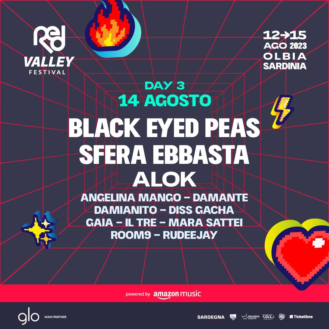  DAY THREE  - RED VALLEY FESTIVAL Olbia Arena