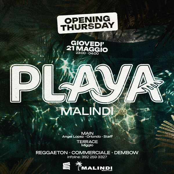 Inaugurazione Playa Malindi Malindi Beach Club