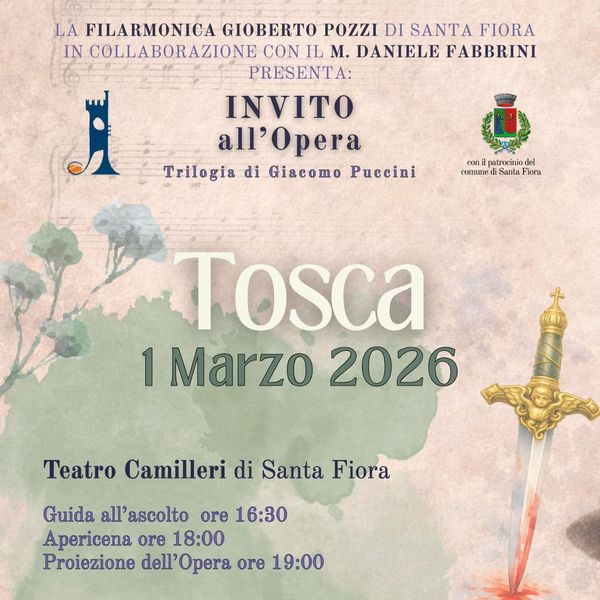 Invito all'opera, Tosca Teatro Comunale A. Camilleri