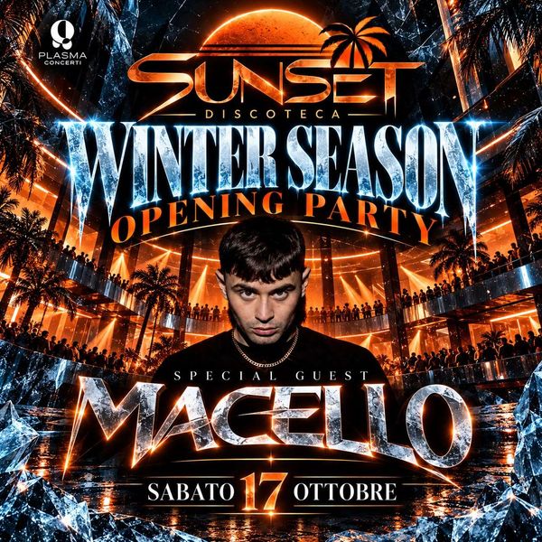 Winter Opening - Macello Sunset Beach Club Portoferraio