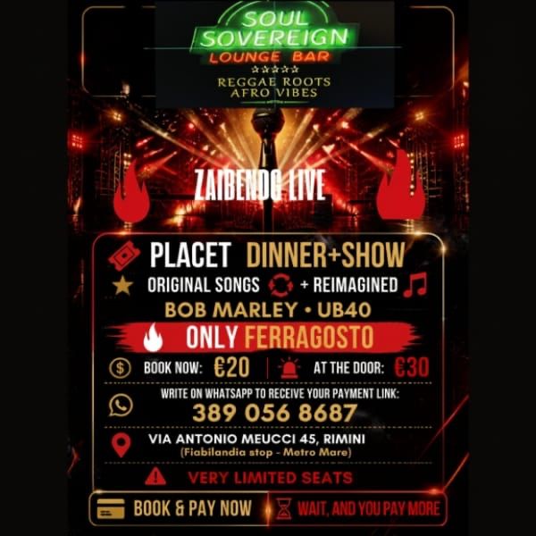 Zaibendg live al Soul Sovereign Soul Sovereign Lounge Bar Rimini Rimini