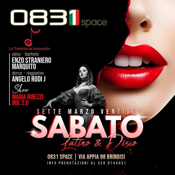Sabato Latino e Disco 0831 Space