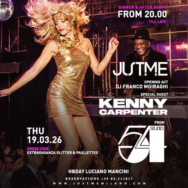 Kenny Carpenter Justme Milano