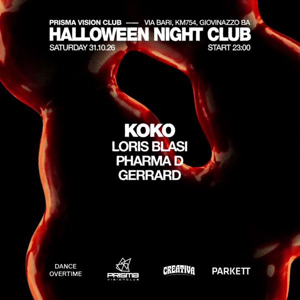 Halloween Night w/ Koko Prisma Giovinazzo