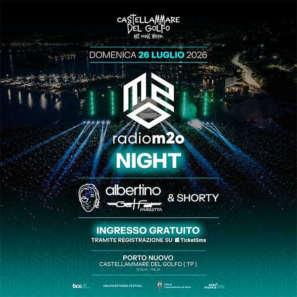 M2o Live Show Porto Nuovo Castellamare del Golfo