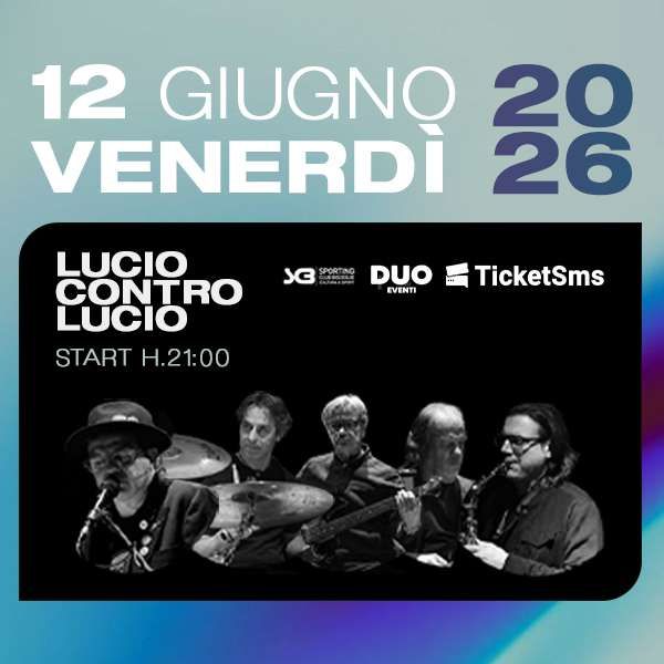 Antonio Bucci e l'insolita band in Lucio contro Lucio SPORTING CLUB BISCEGLIE