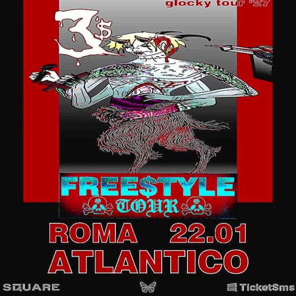 FREESTYLE - Glocky - Live Atlantico Roma Roma