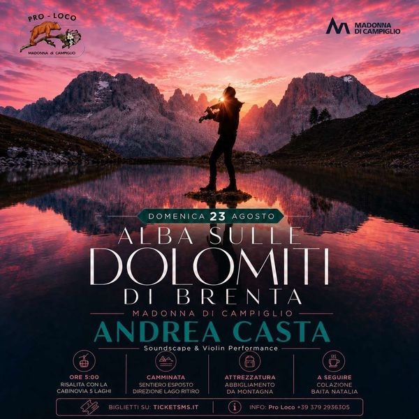 Alba sulle Dolomiti Lago di Ritorto