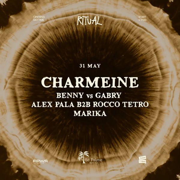 Opening - Ritual W/ Charmaine (Day Time) Le Palme Beach Club