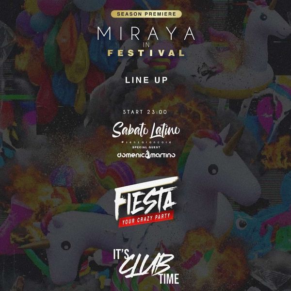 Miraya in Festival - Fiesta your crazy party Miraya Winter Club