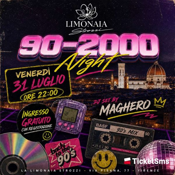 90-2000 Night Giardino La Limonaia Strozzi Firenze