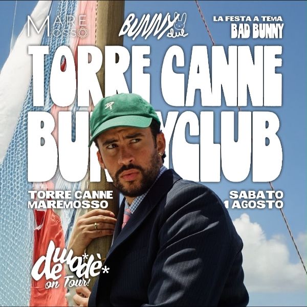 Bunny Club La Festa A Tema Bad Bunny Mare Mosso Beach CLub Fasano