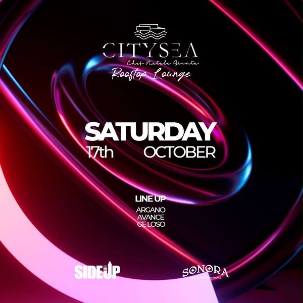 Saturday Night  City Sea Rooftop RISTORANTE CITYSEA PALERMO