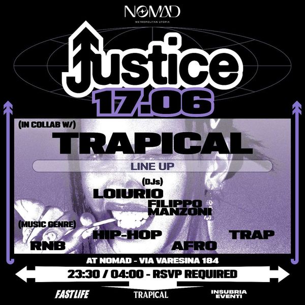  Justice Nomad Discoteca