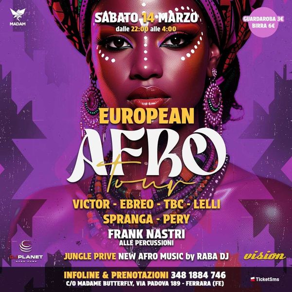 European Afro Tour Madame Butterfly