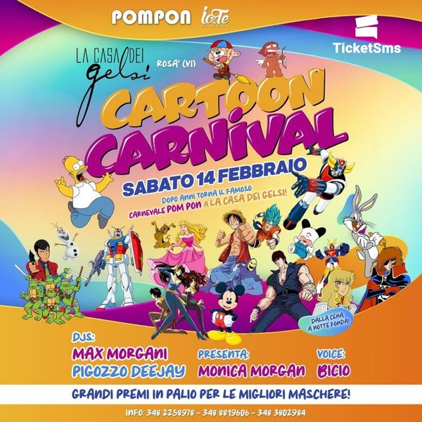 Cartoon Carnival  La Casa dei Gelsi