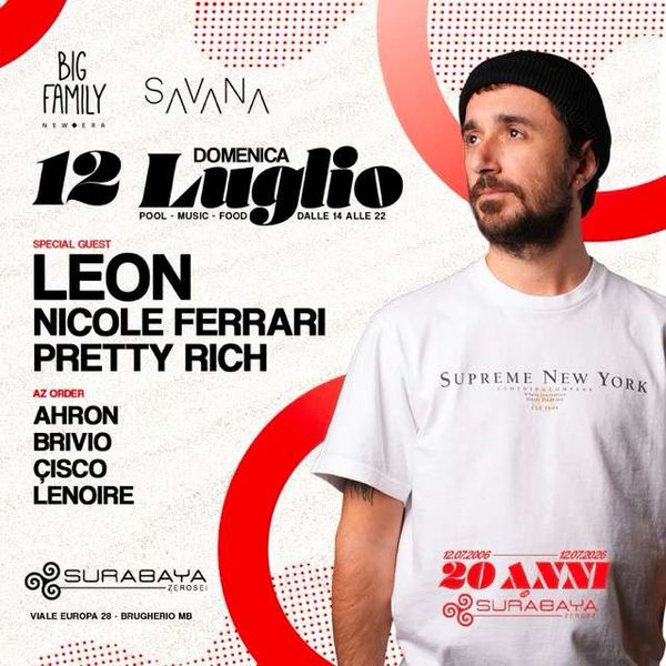 Big Family Pool Party - LEON Surabaya Club Brugherio