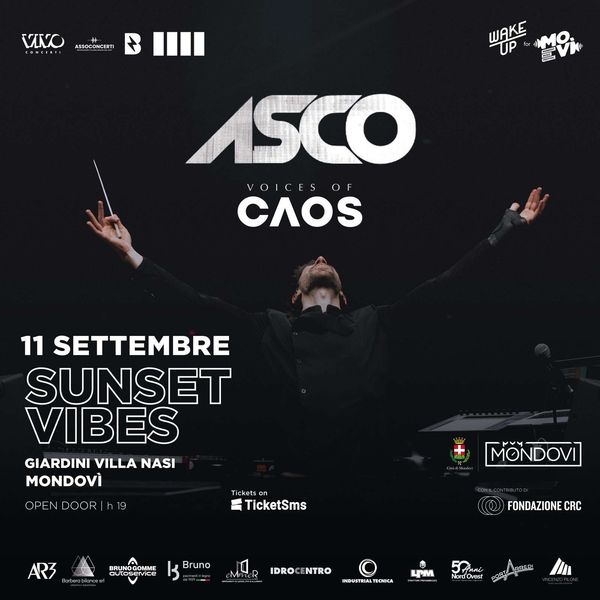 ASCO - Voices of Caos Wake up - Mondovì - Giardini Villa Nasi 