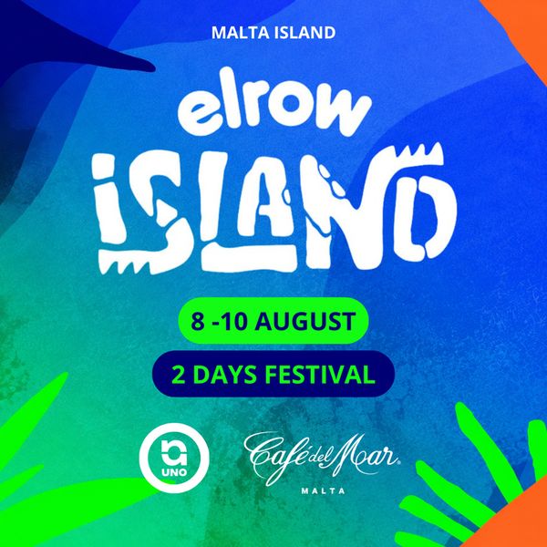 Combo Elrow Island Malta 2026 8-10 August UNO Malta Ta' Qali, Malta