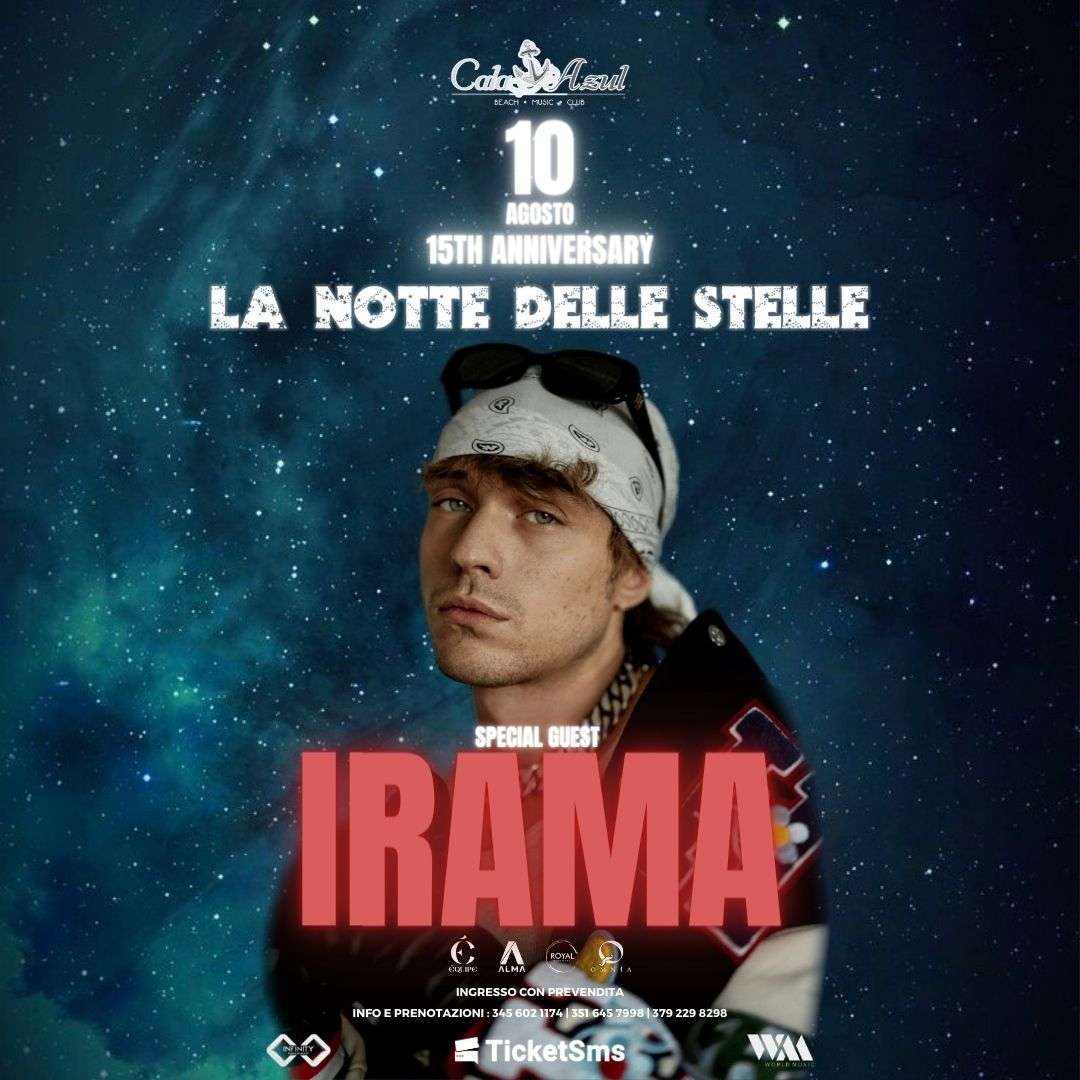 LA NOTTE DELLE STELLE Cala Azul Beach Club