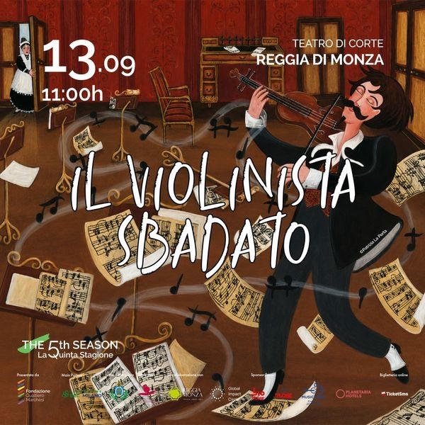 Il Violinista Sbadato - Concerto per Bambini Teatro di Corte della Reggia Monza Monza