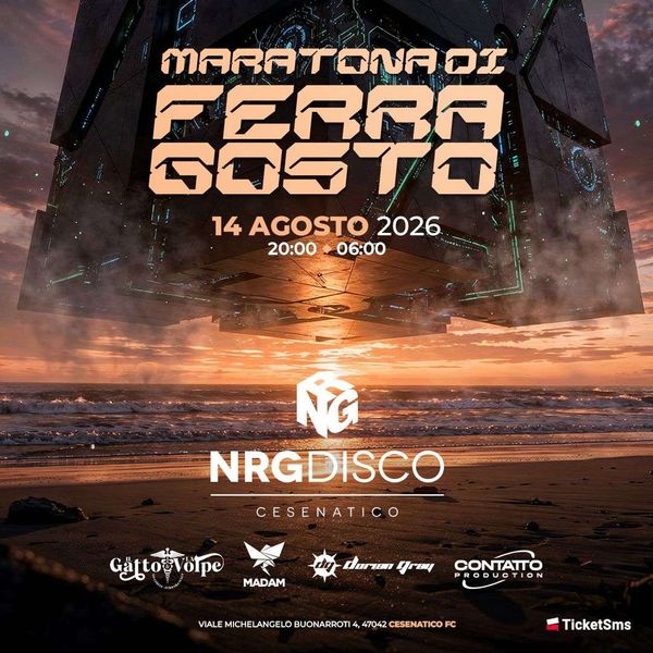 Maratona di Ferragosto Discoteca Energy / NRG CESENATICO