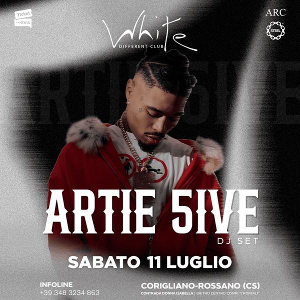 Artie 5ive White Different Club Corigliano-Rossano