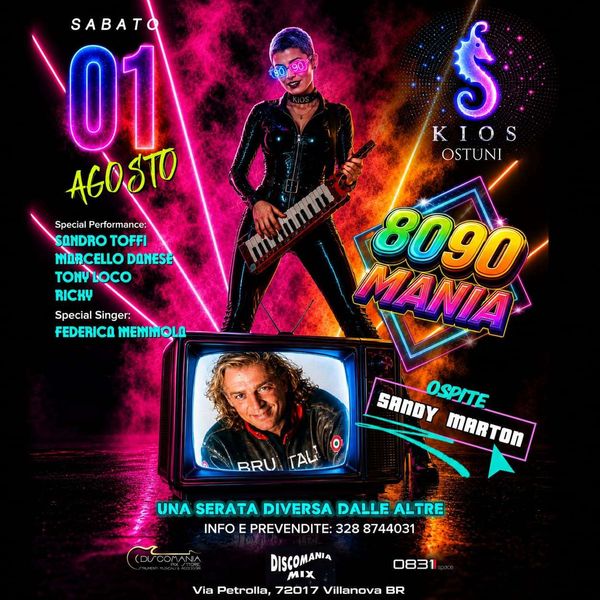Sandy Marton - 80-90 Mania KIOS Villanova