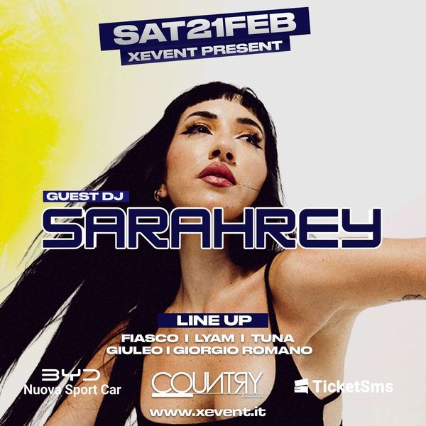 X pres. Sarah Rey Country DiscoClub